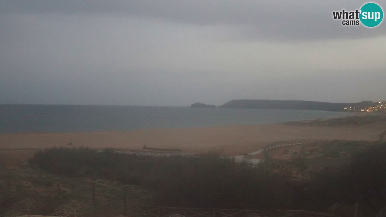 Webcam Torre dei Corsari – Vue en direct sur la plage depuis Punta Usai