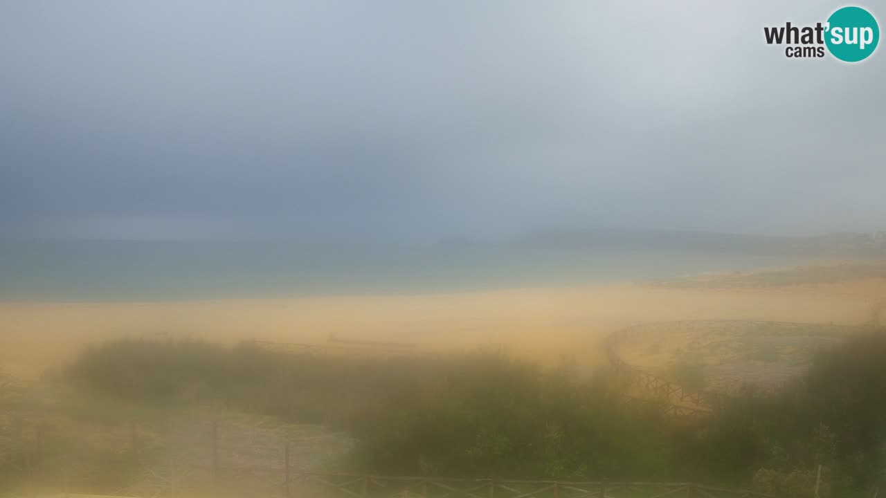 Webcam Torre dei Corsari – Live Beach View from Punta Usai