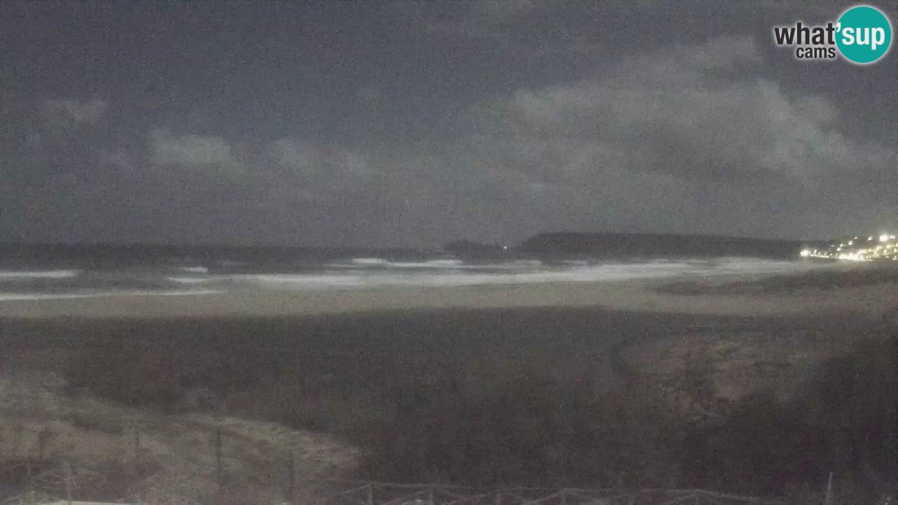 Webcam Torre dei Corsari – Vista live sulla spiaggia da Punta Usai