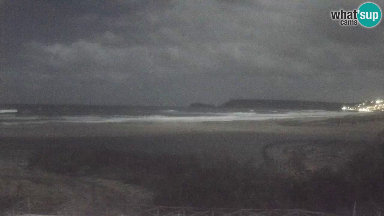 Cámara web Torre dei Corsari – Vista en directo de la playa desde Punta Usai
