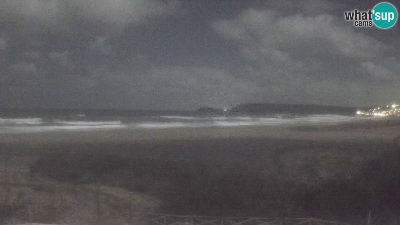 Webcam Torre dei Corsari – Vue en direct sur la plage depuis Punta Usai