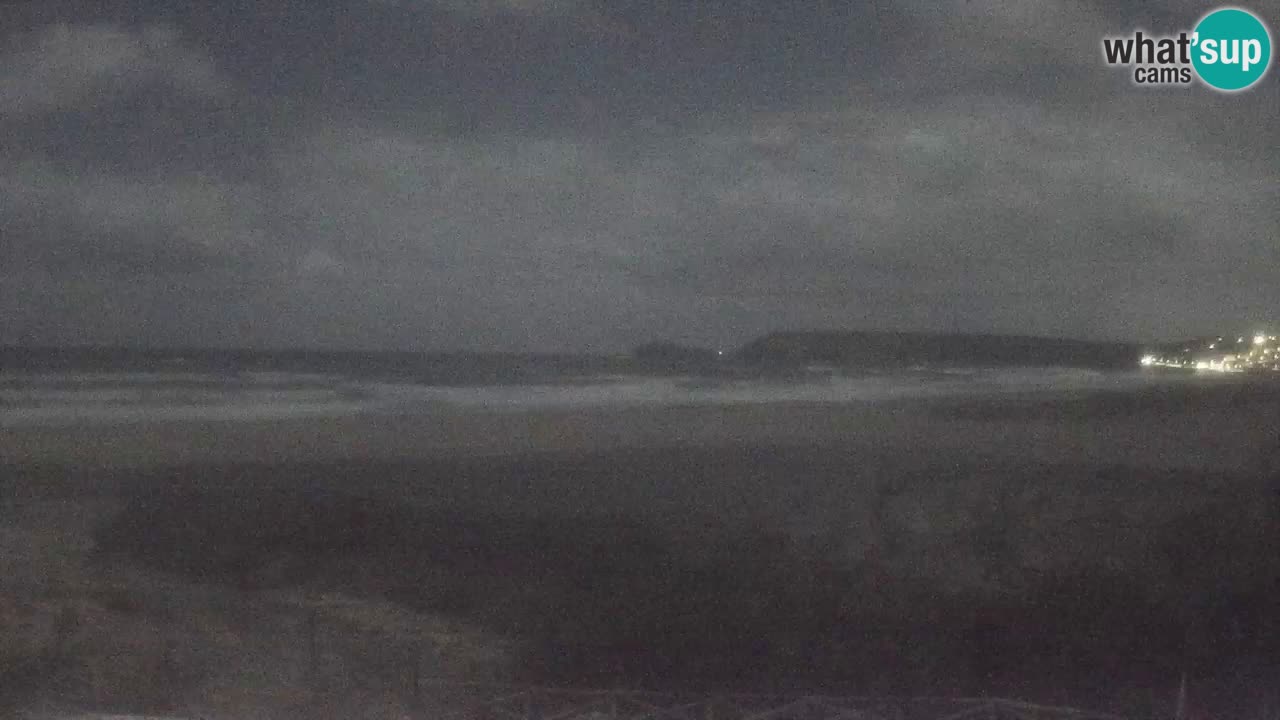 Webcam Torre dei Corsari – Vista live sulla spiaggia da Punta Usai