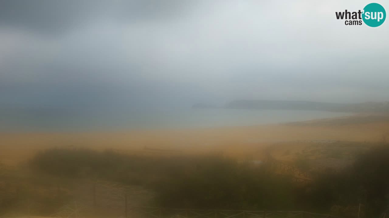 Webcam Torre dei Corsari – Live Beach View from Punta Usai