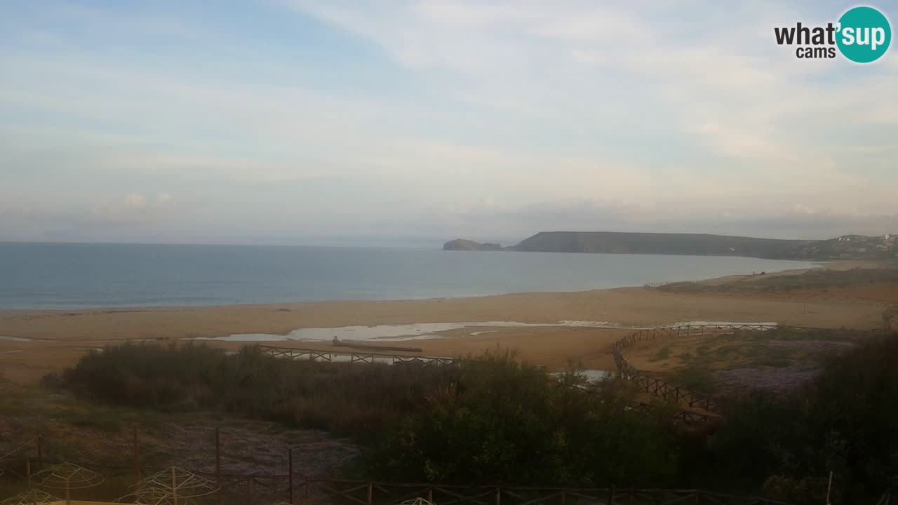 Webcam Torre dei Corsari – Liveblick auf den Strand von Punta Usai