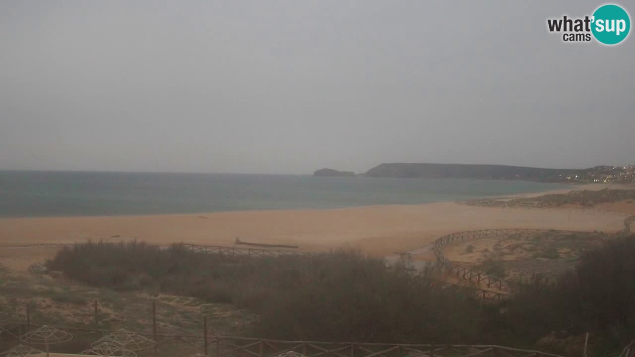Webcam Torre dei Corsari – Live Beach View from Punta Usai