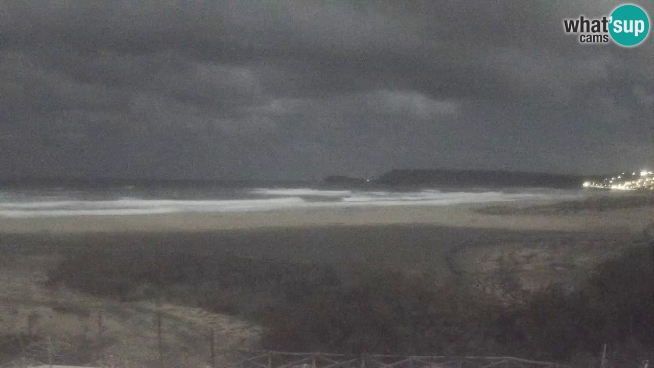 Webcam Torre dei Corsari – Liveblick auf den Strand von Punta Usai