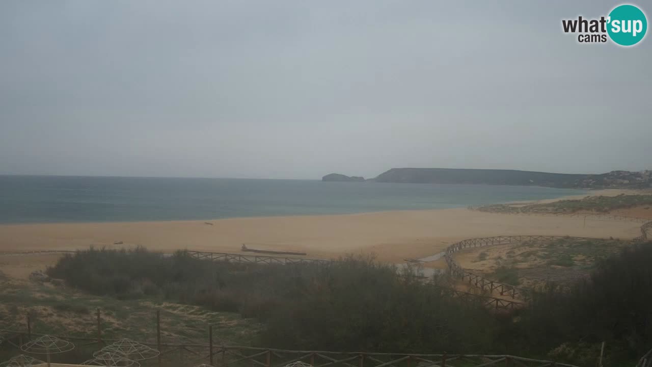 Webcam Torre dei Corsari – Live Beach View from Punta Usai