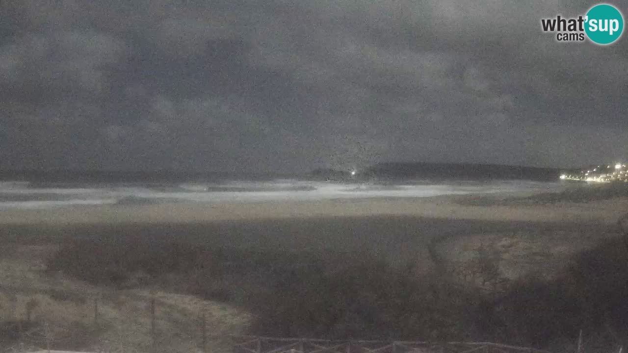 Webcam Torre dei Corsari – Liveblick auf den Strand von Punta Usai