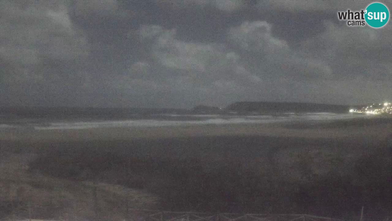 Webcam Torre dei Corsari – Liveblick auf den Strand von Punta Usai