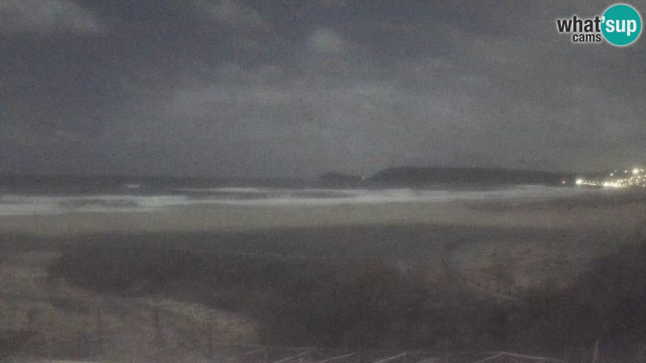 Web kamera Torre dei Corsari – Pogled uživo na plažu s Punta Usai