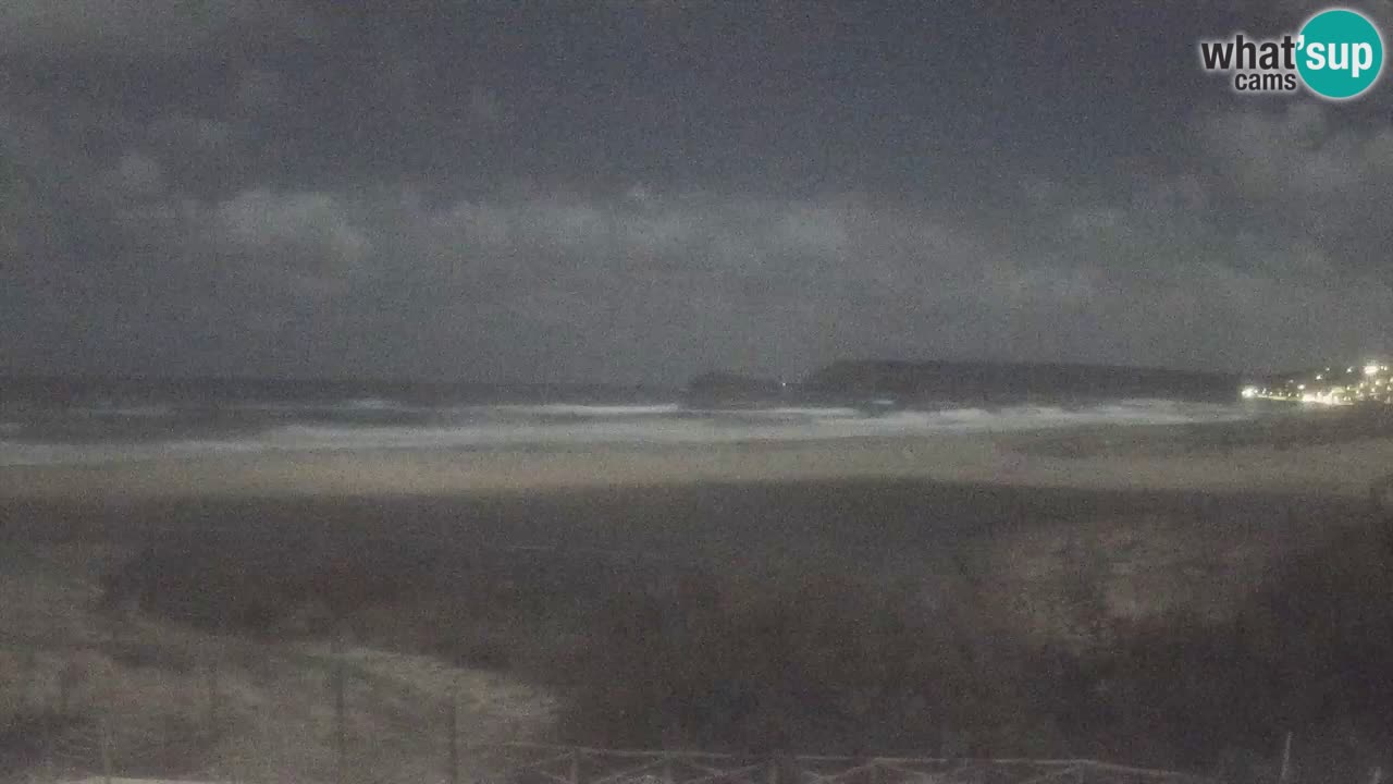 Webcam Torre dei Corsari – Liveblick auf den Strand von Punta Usai