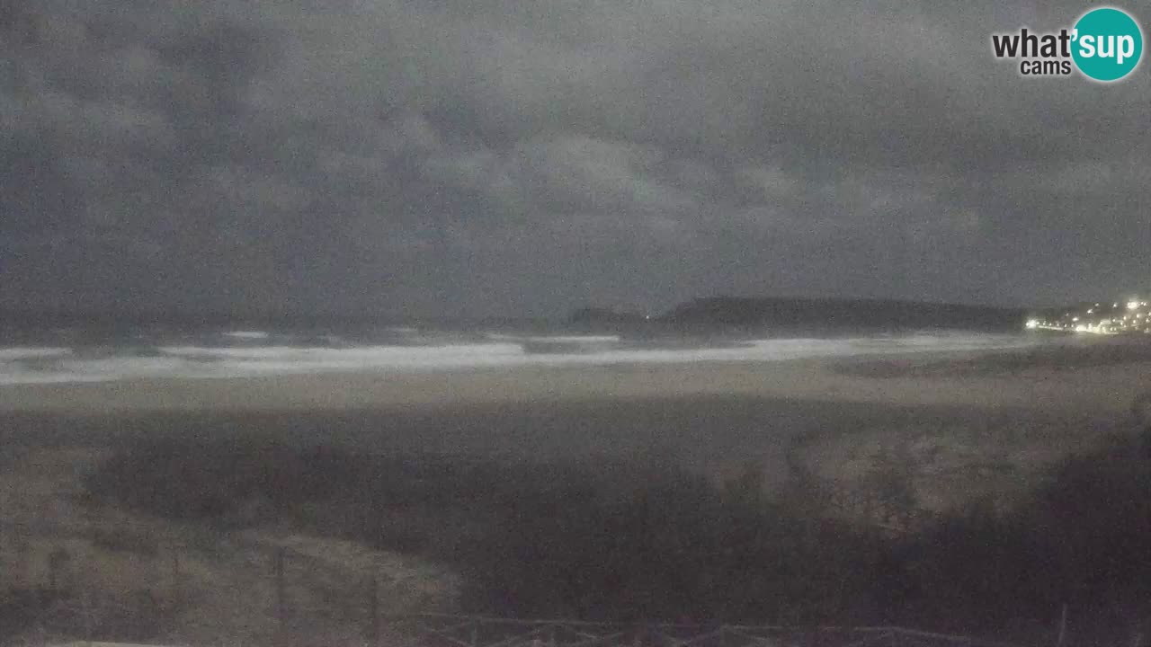 Webcam Torre dei Corsari – Vue en direct sur la plage depuis Punta Usai