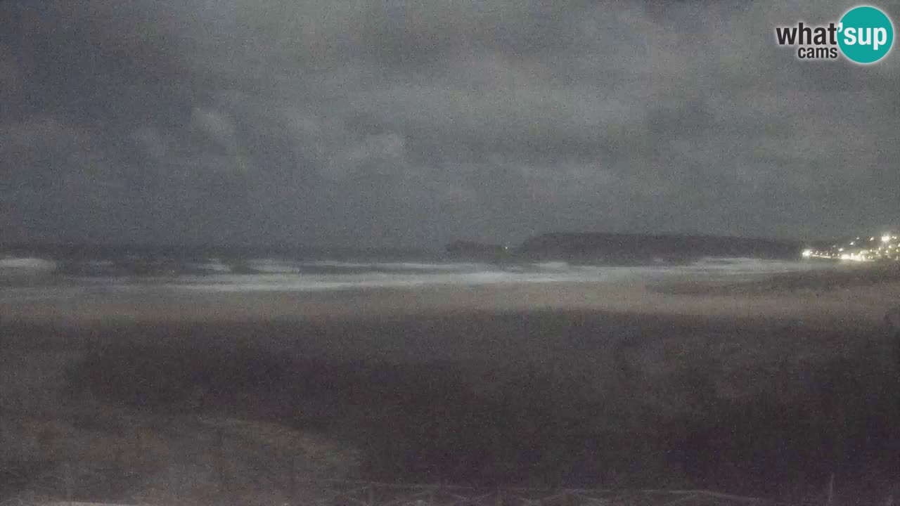 Cámara web Torre dei Corsari – Vista en directo de la playa desde Punta Usai