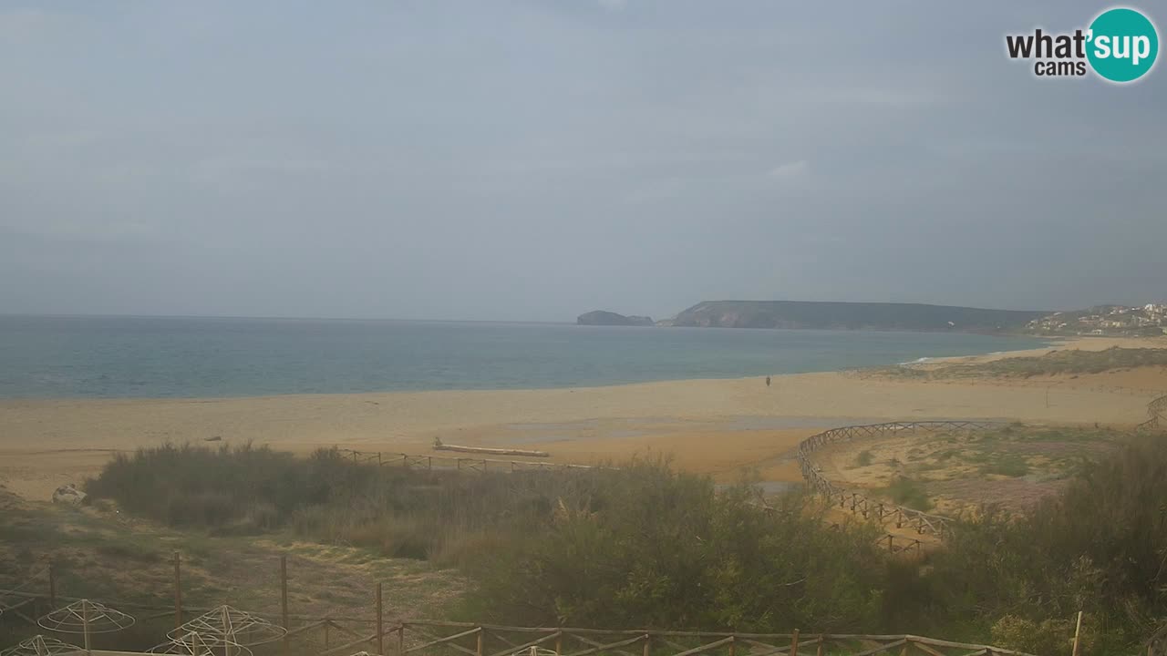 Cámara web Torre dei Corsari – Vista en directo de la playa desde Punta Usai