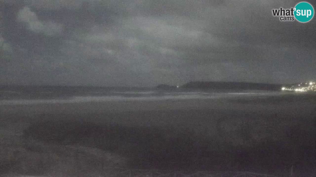 Webcam Torre dei Corsari – Vista live sulla spiaggia da Punta Usai