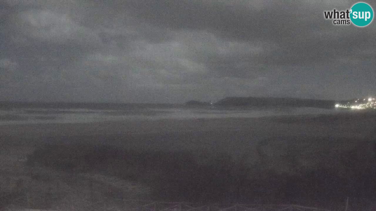 Webcam Torre dei Corsari – Vista live sulla spiaggia da Punta Usai