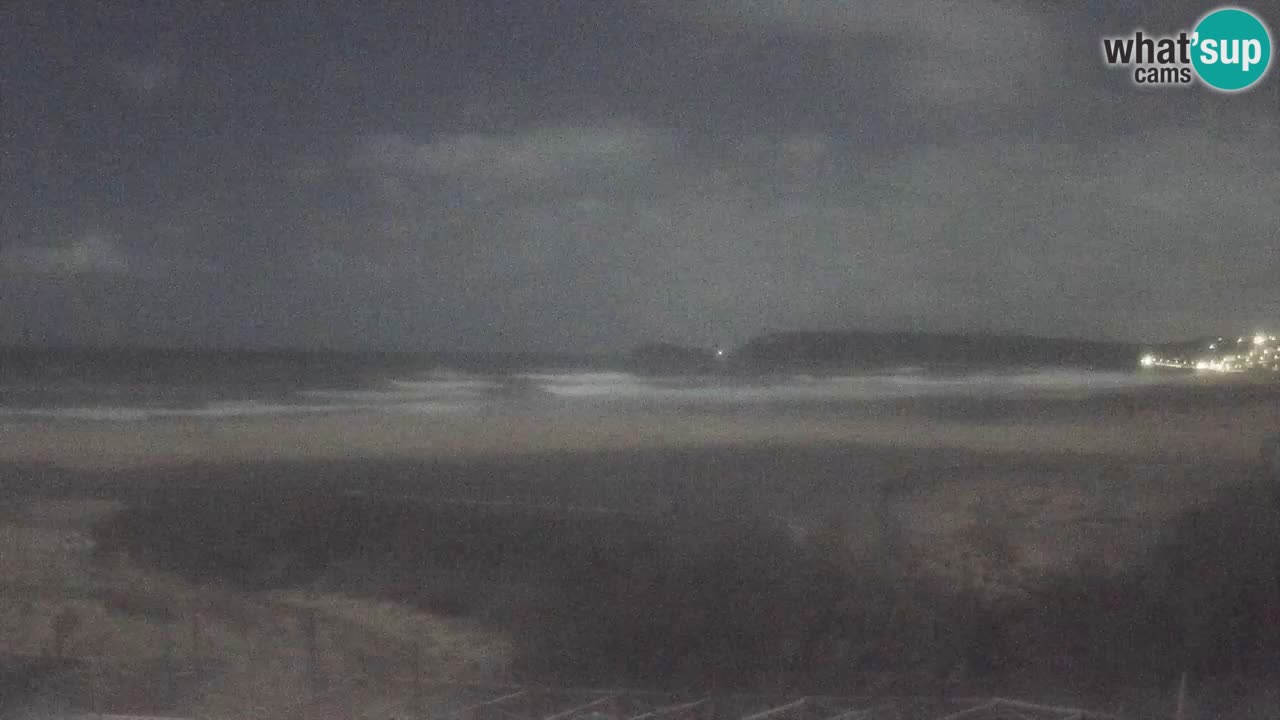 Webcam Torre dei Corsari – Vista live sulla spiaggia da Punta Usai