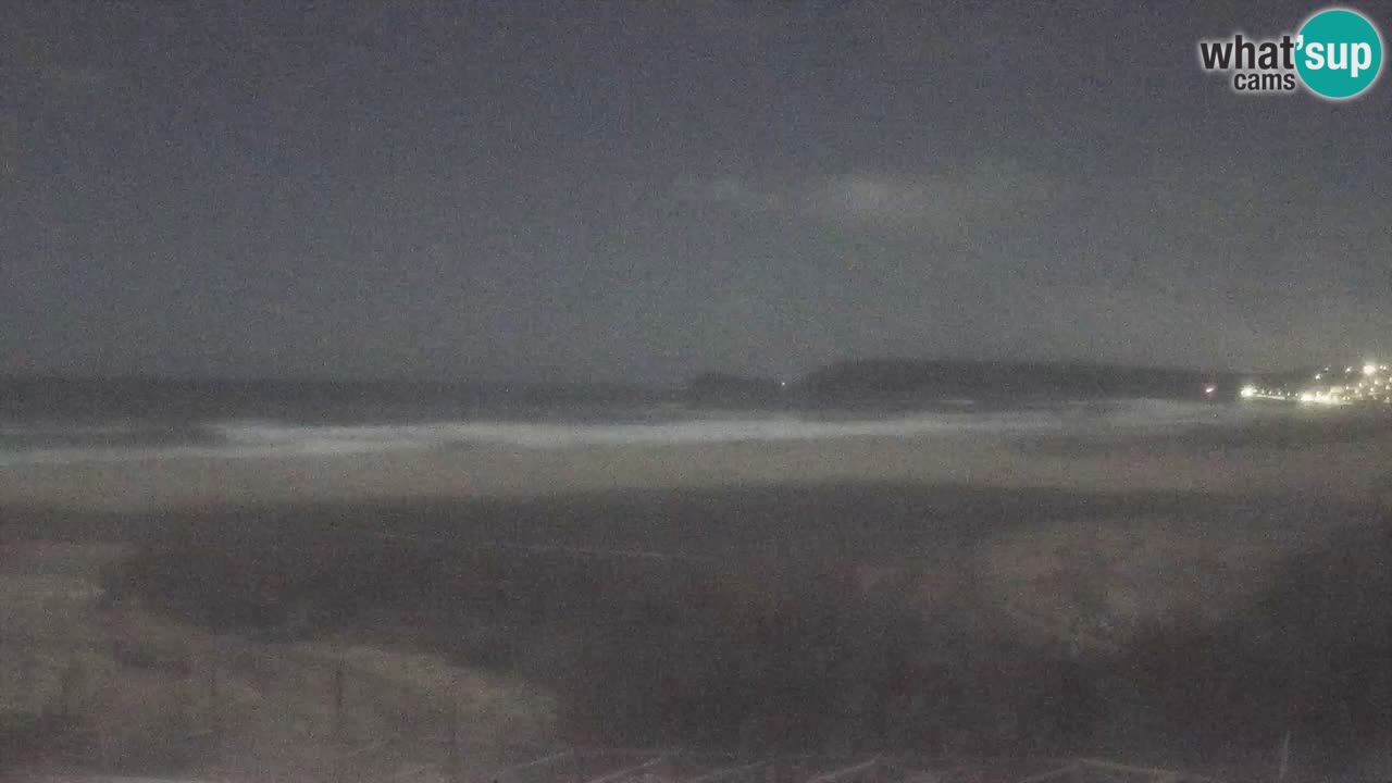 Web kamera Torre dei Corsari – Pogled uživo na plažu s Punta Usai