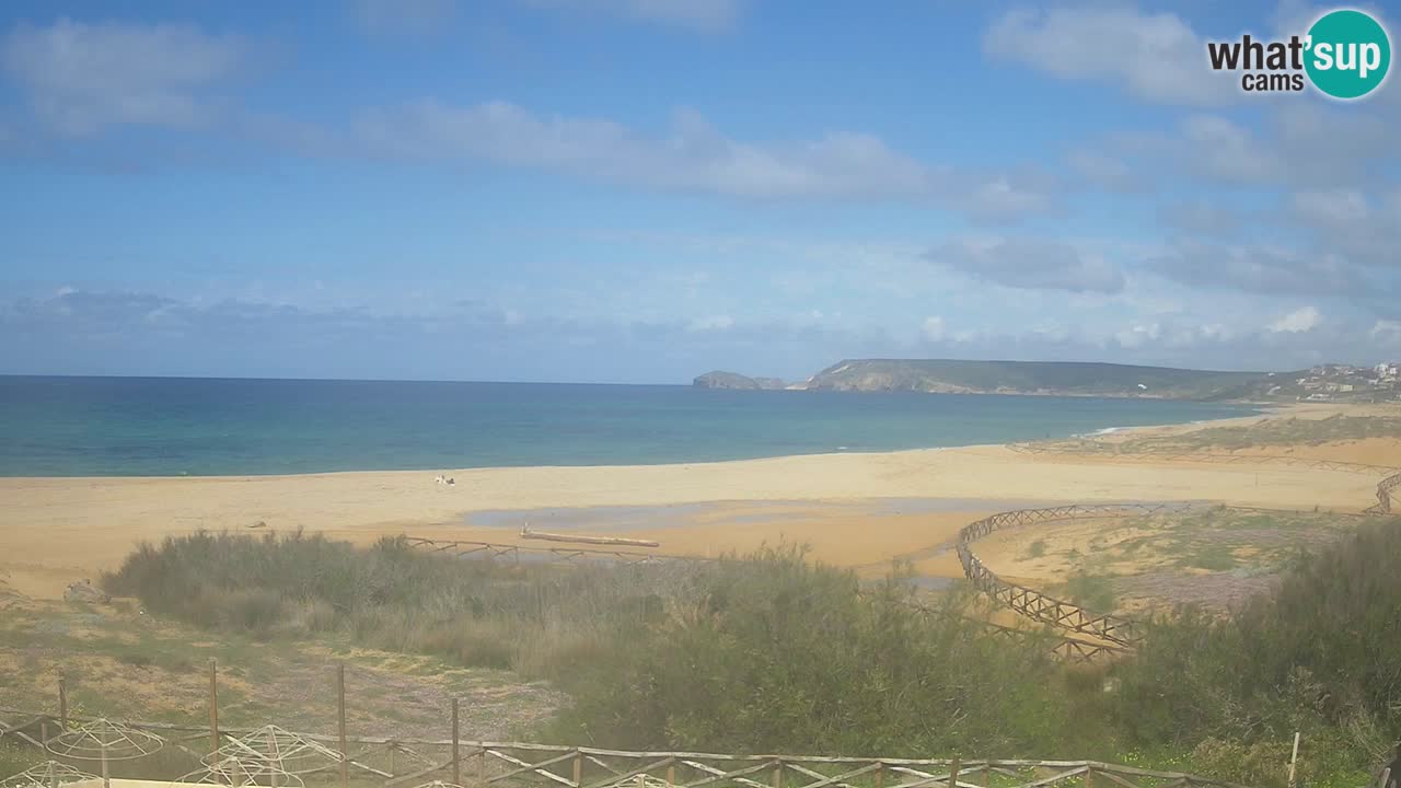 Webcam Torre dei Corsari – Live Beach View from Punta Usai