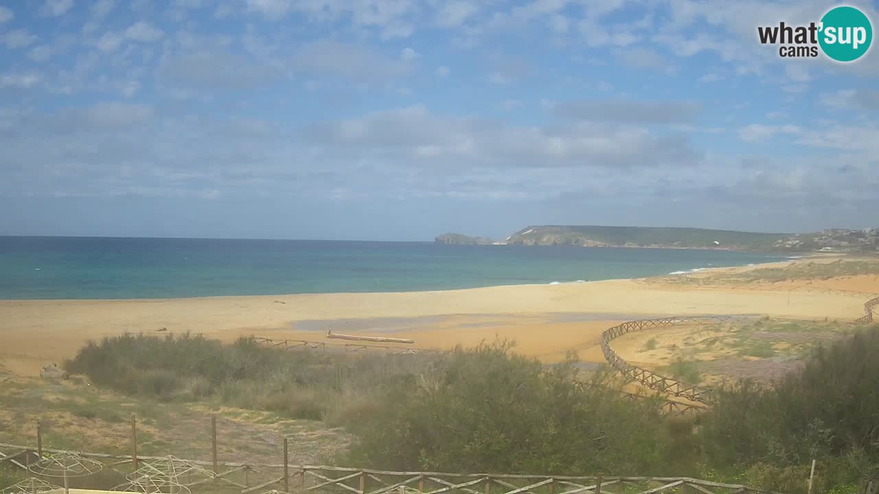Webcam Torre dei Corsari – Live Beach View from Punta Usai