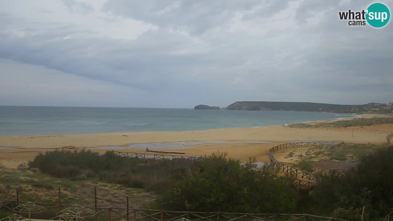 Webcam Torre dei Corsari – Liveblick auf den Strand von Punta Usai