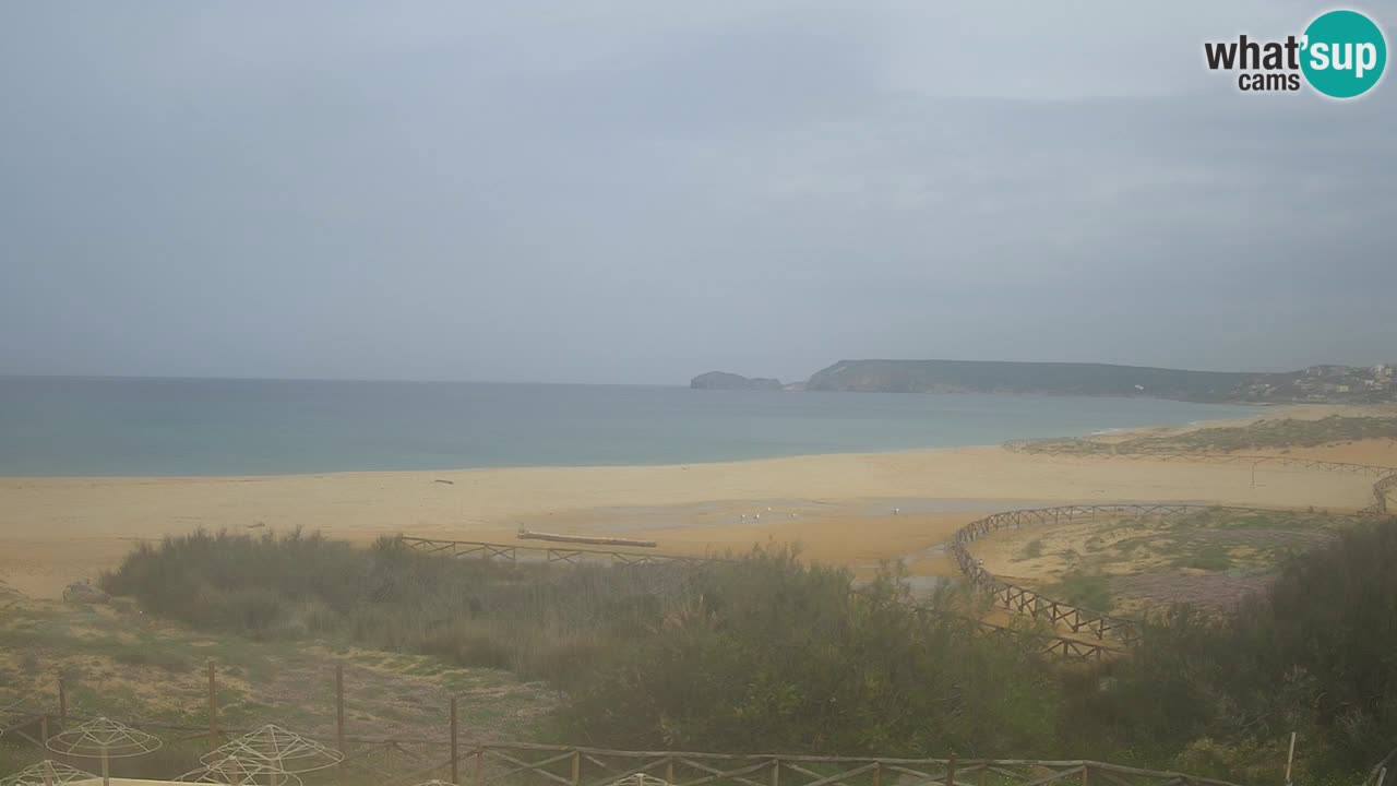 Webcam Torre dei Corsari – Vista live sulla spiaggia da Punta Usai