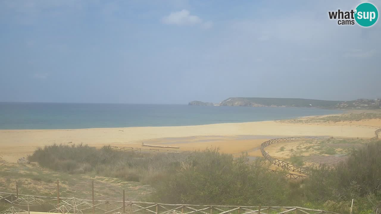 Webcam Torre dei Corsari – Live Beach View from Punta Usai