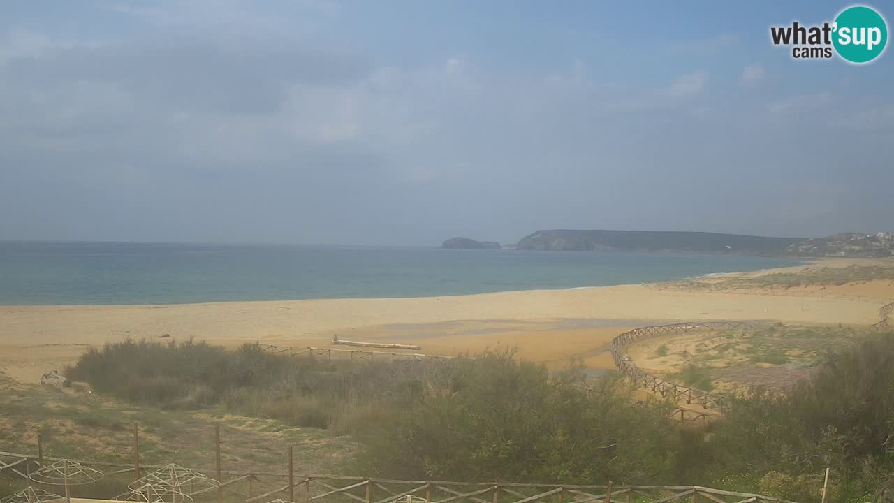 Webcam Torre dei Corsari – Vue en direct sur la plage depuis Punta Usai