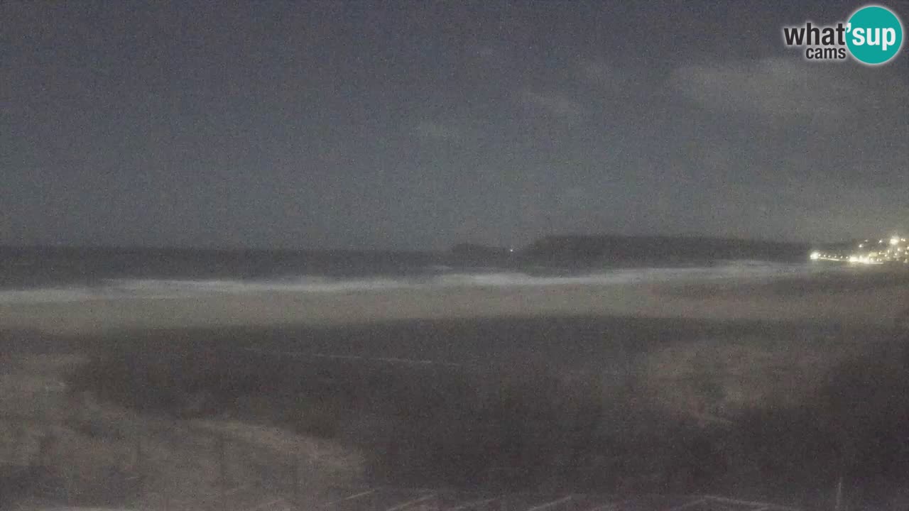 Cámara web Torre dei Corsari – Vista en directo de la playa desde Punta Usai