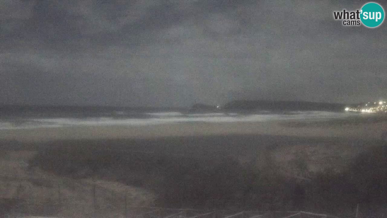 Webcam Torre dei Corsari – Vue en direct sur la plage depuis Punta Usai