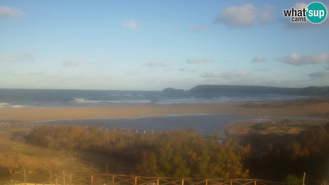 Webcam Torre dei Corsari – Live Beach View from Punta Usai