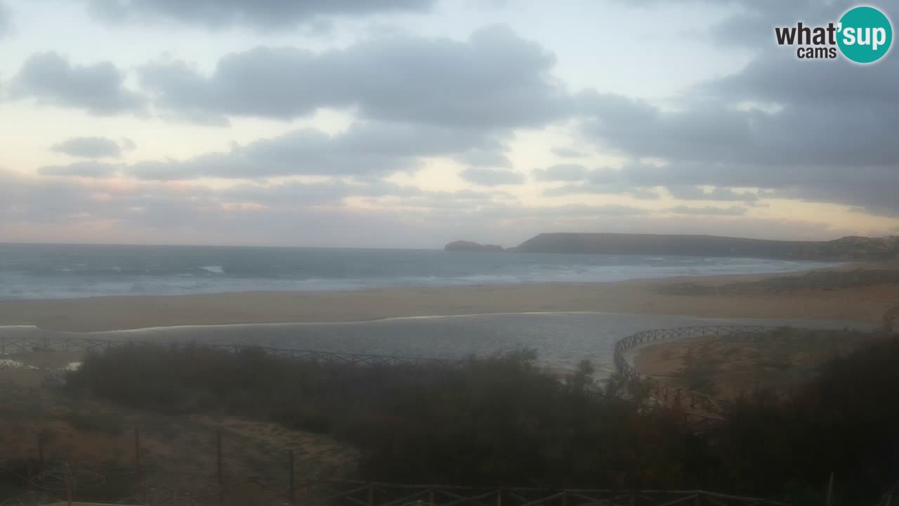 Webcam Torre dei Corsari – Live Beach View from Punta Usai