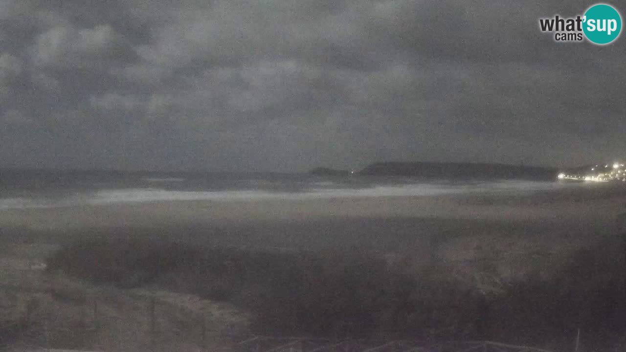 Webcam Torre dei Corsari – Live Beach View from Punta Usai