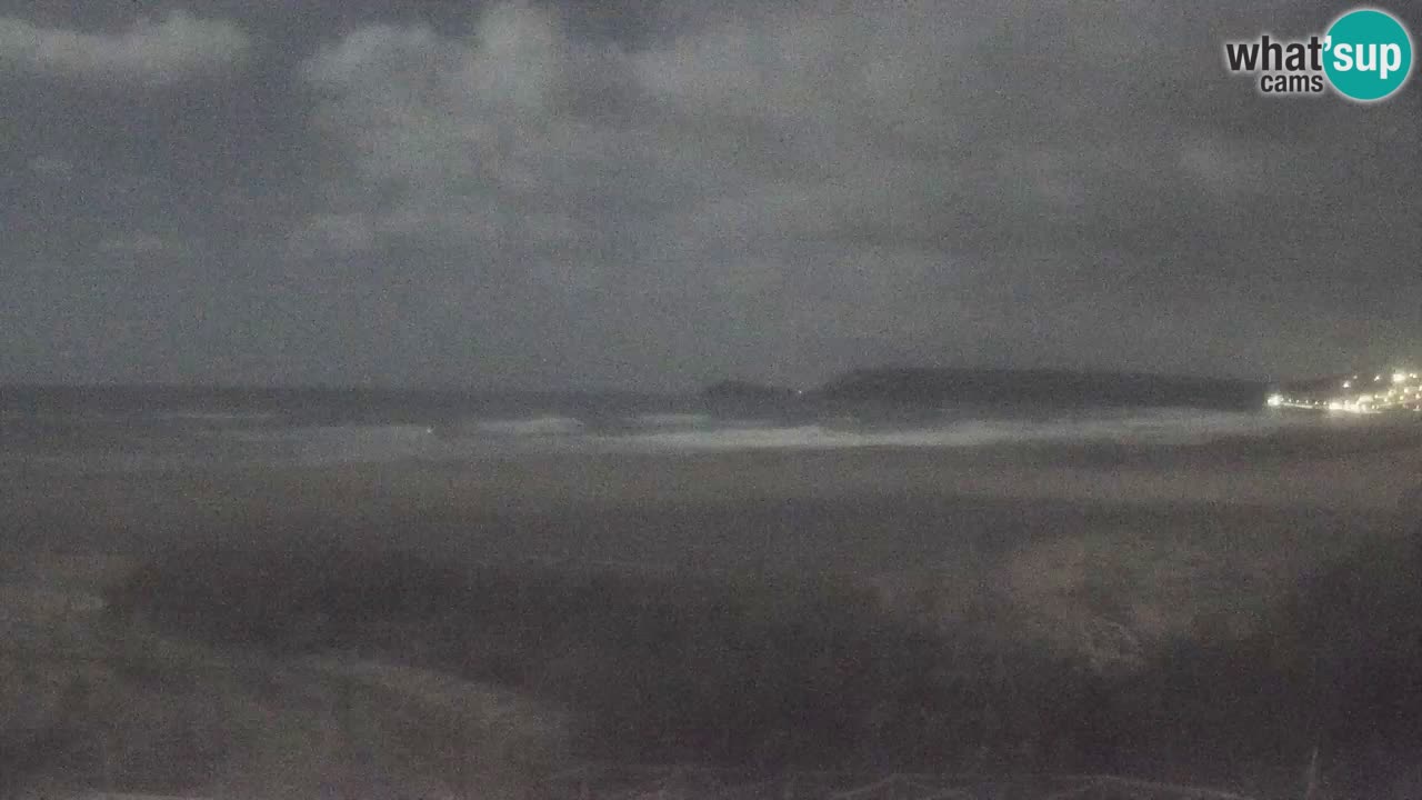 Webcam Torre dei Corsari – Vista live sulla spiaggia da Punta Usai