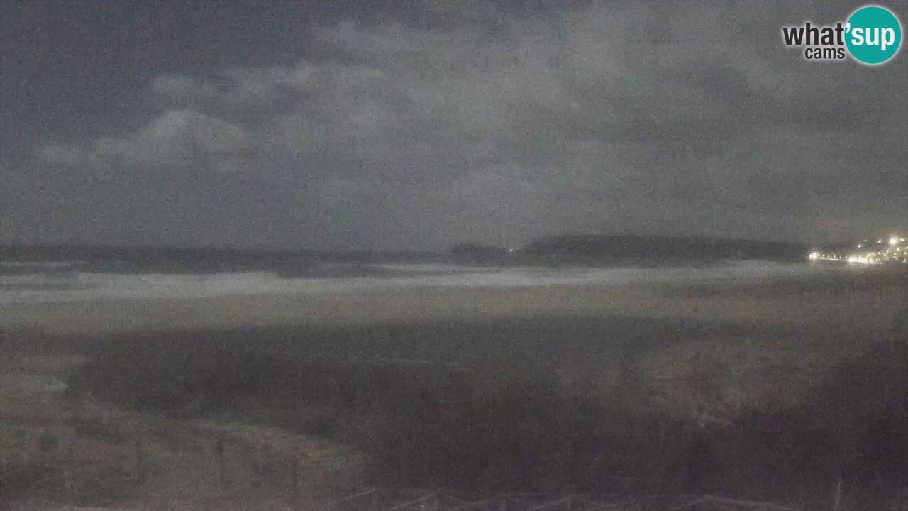 Webcam Torre dei Corsari – Vista live sulla spiaggia da Punta Usai