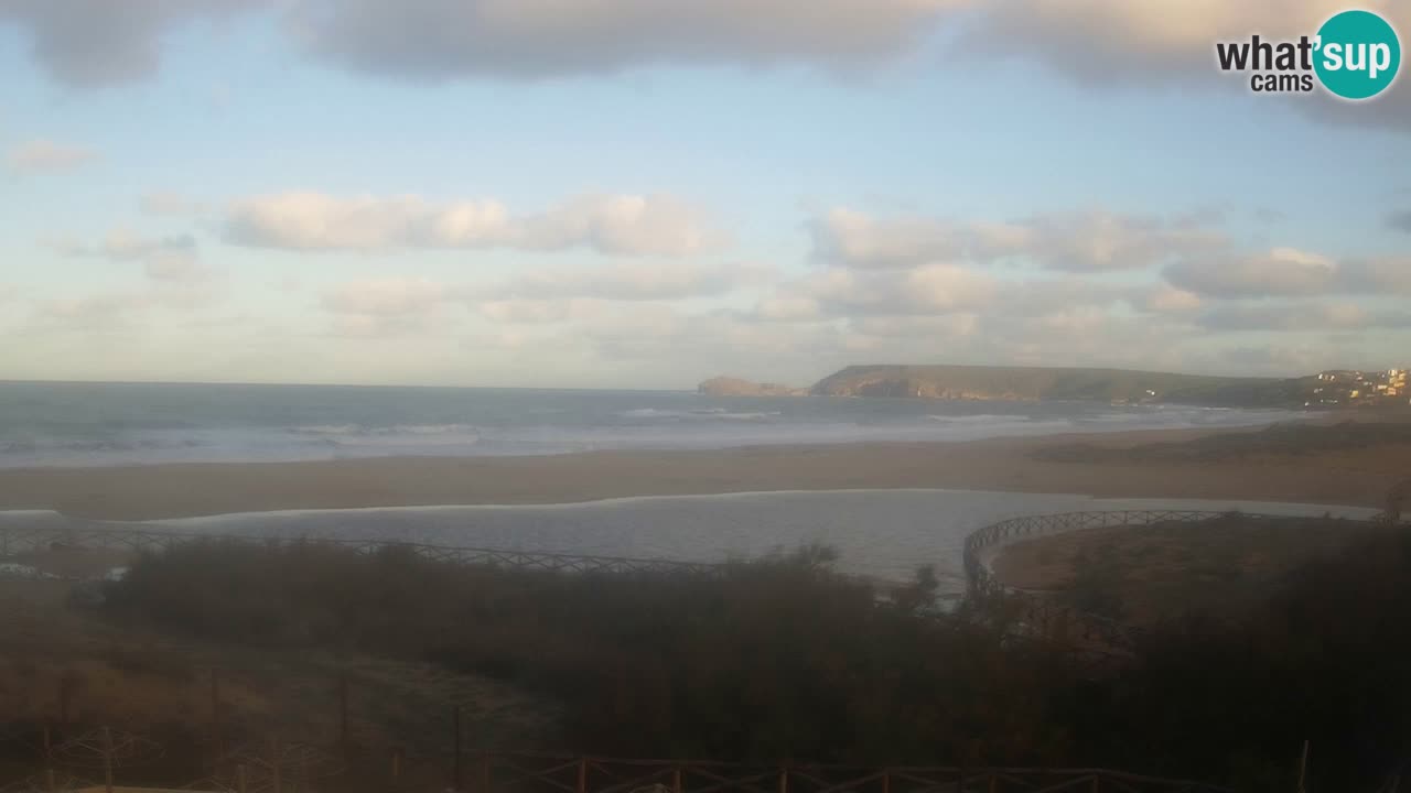 Cámara web Torre dei Corsari – Vista en directo de la playa desde Punta Usai