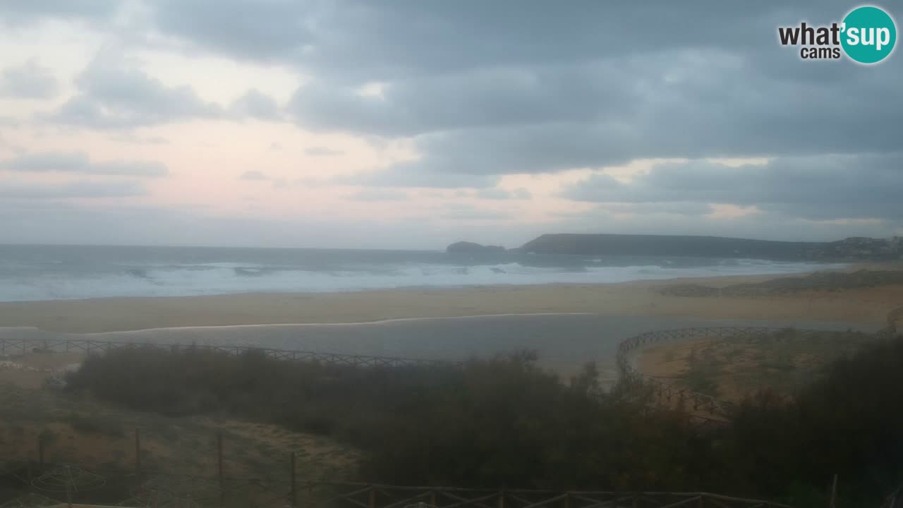 Webcam Torre dei Corsari – Vue en direct sur la plage depuis Punta Usai