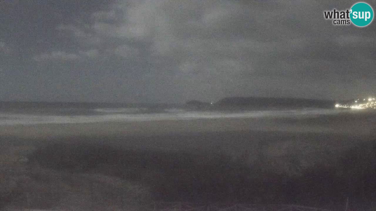 Cámara web Torre dei Corsari – Vista en directo de la playa desde Punta Usai