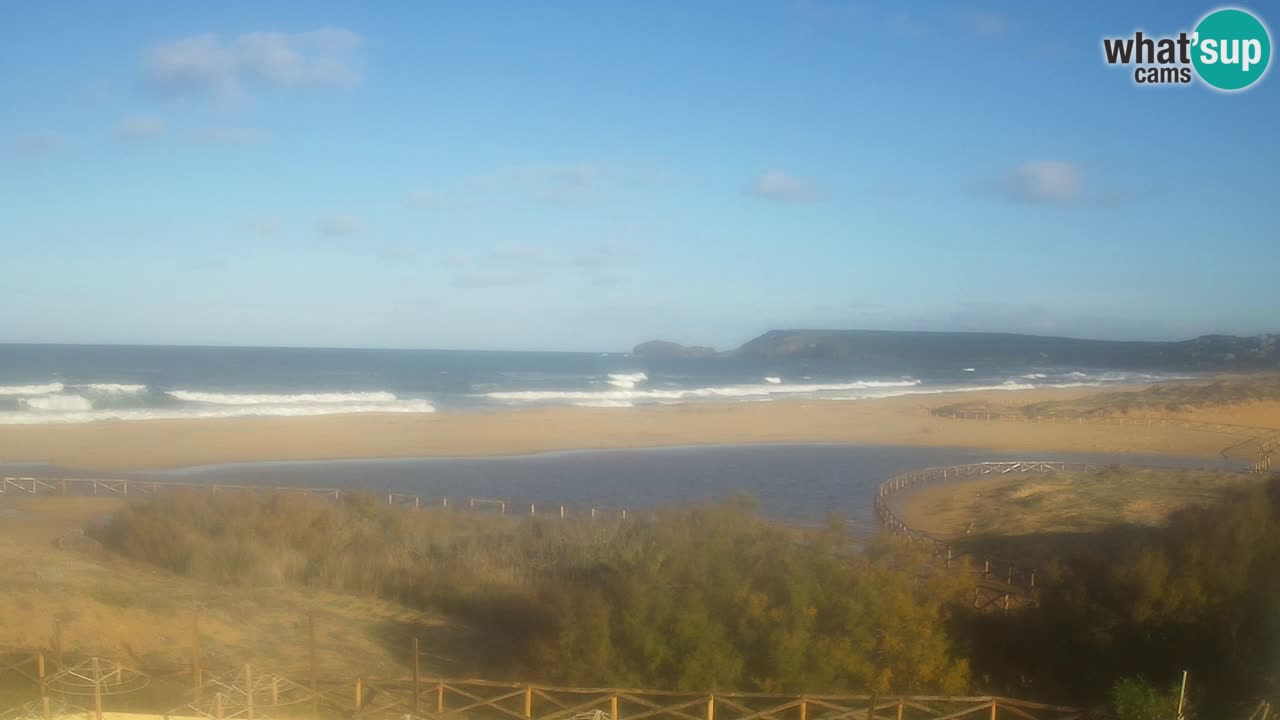 Webcam Torre dei Corsari – Vue en direct sur la plage depuis Punta Usai