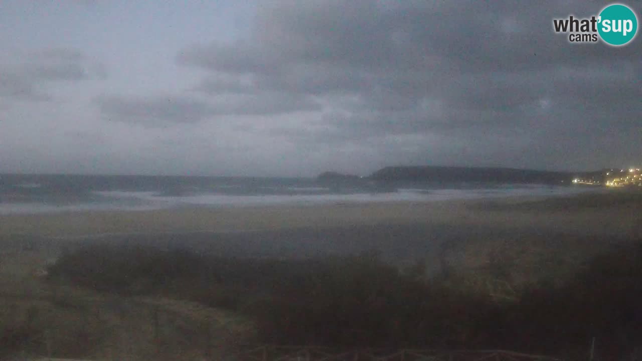 Web kamera Torre dei Corsari – Pogled uživo na plažu s Punta Usai