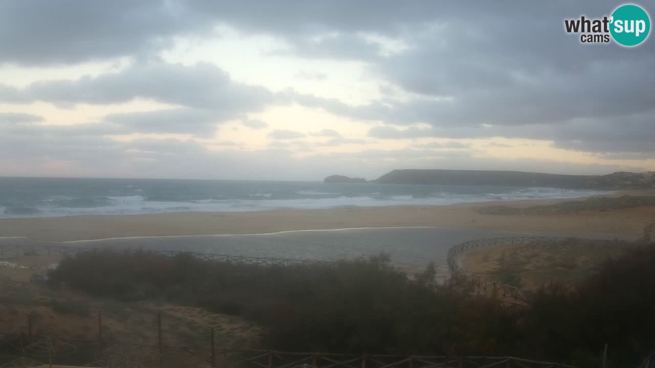 Cámara web Torre dei Corsari – Vista en directo de la playa desde Punta Usai