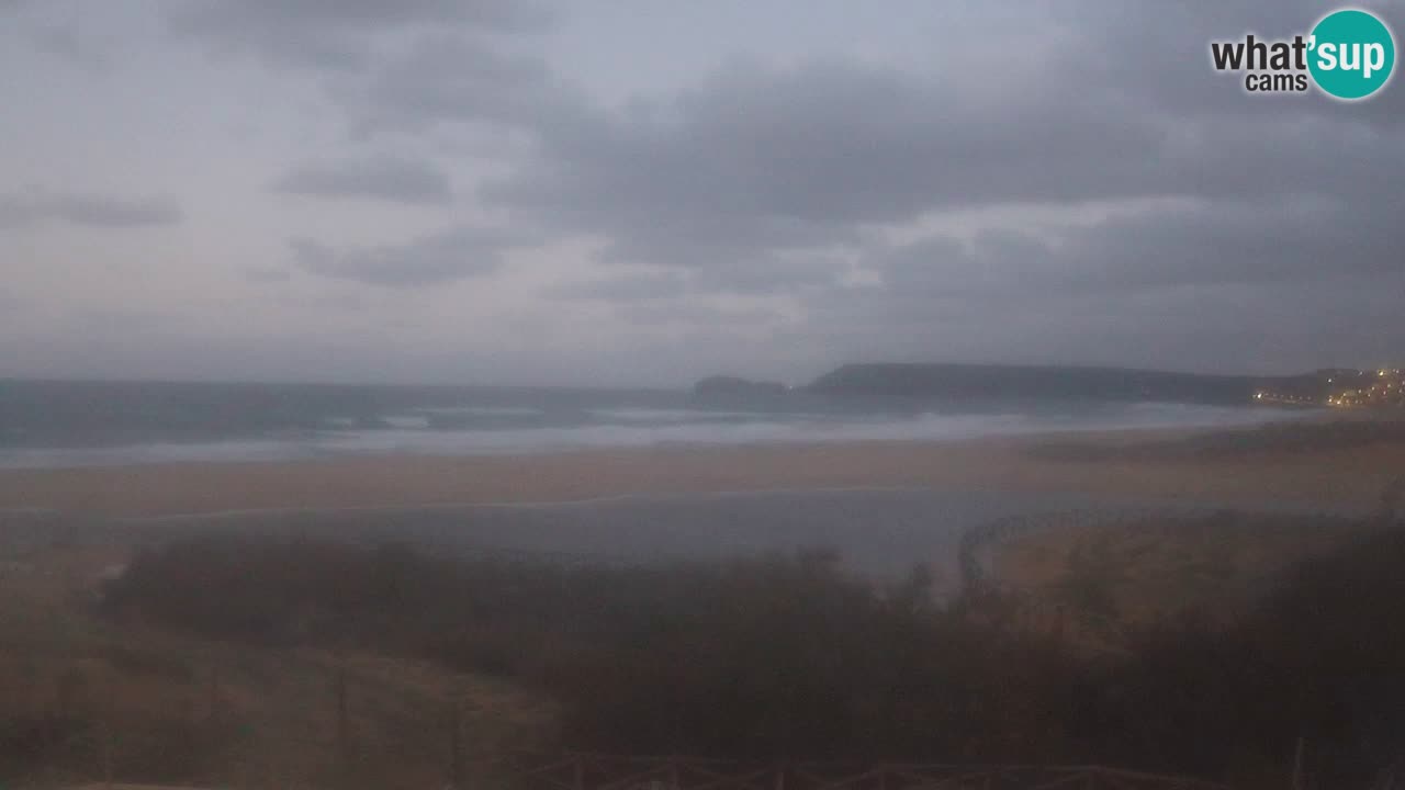 Web kamera Torre dei Corsari – Pogled uživo na plažu s Punta Usai