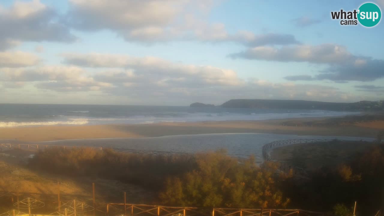 Webcam Torre dei Corsari – Live Beach View from Punta Usai