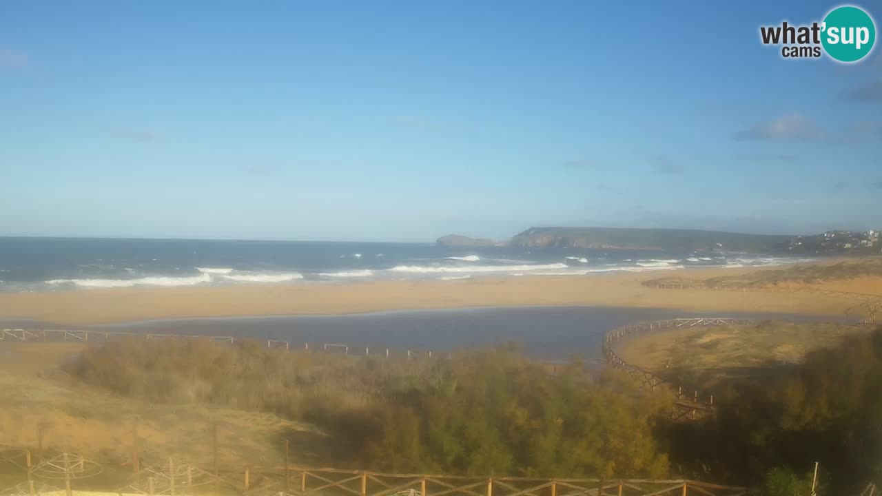 Webcam Torre dei Corsari – Live Beach View from Punta Usai