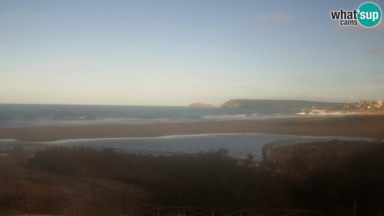 Webcam Torre dei Corsari – Vista live sulla spiaggia da Punta Usai