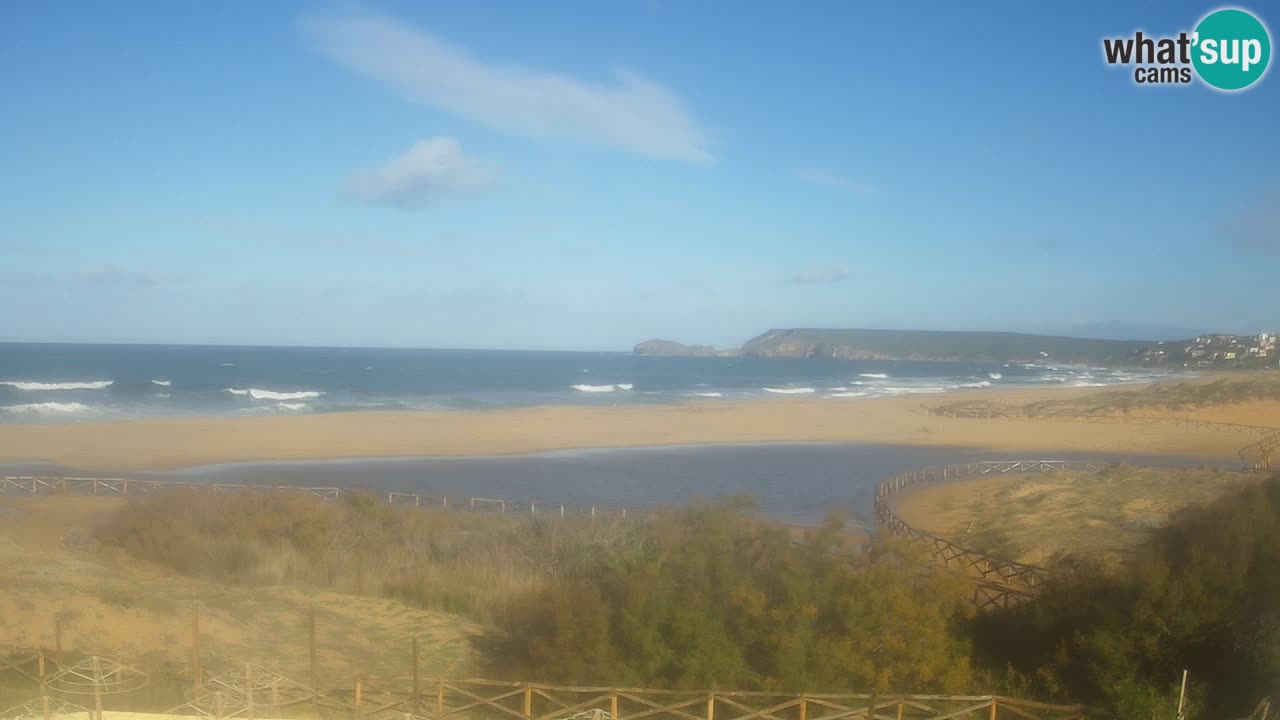 Webcam Torre dei Corsari – Live Beach View from Punta Usai