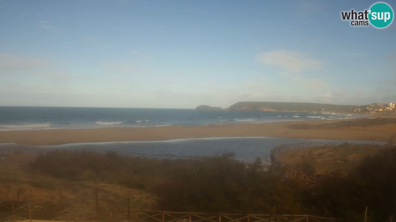 Webcam Torre dei Corsari – Vista live sulla spiaggia da Punta Usai