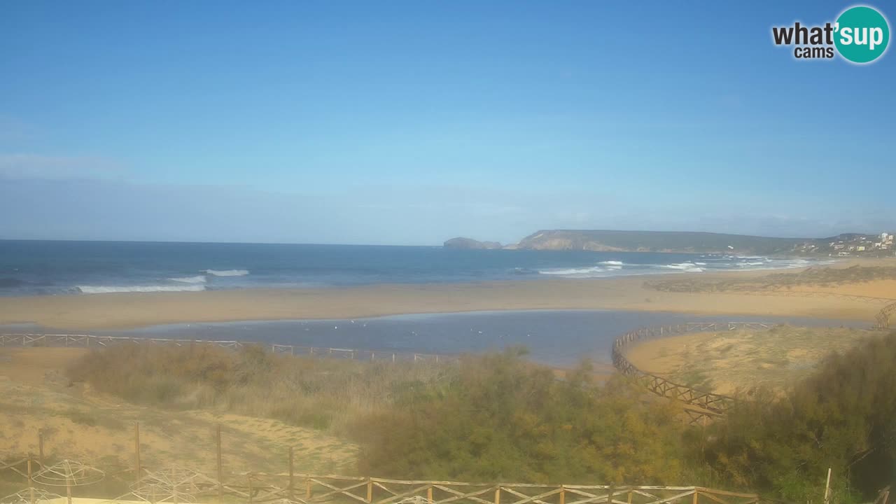 Webcam Torre dei Corsari – Live Beach View from Punta Usai