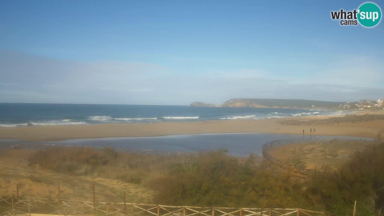 Webcam Torre dei Corsari – Live Beach View from Punta Usai