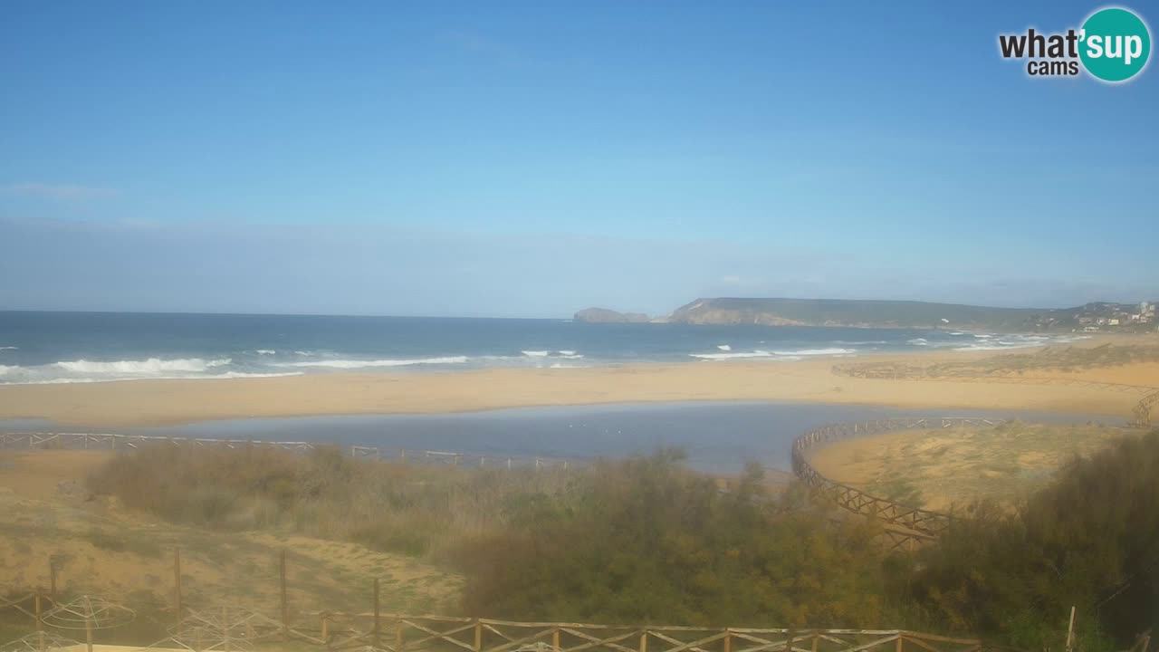 Webcam Torre dei Corsari – Vista live sulla spiaggia da Punta Usai